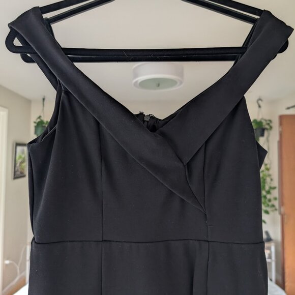 Lulus Glam Black Off-the-Shoulder Bodycon Dress Size Large - Picture 6 of 11
